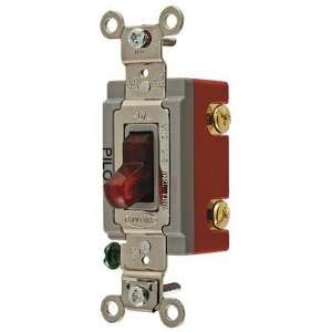  HUBBELL WIRING DEVICE KELLEMS HBL1221PL Toggle Switch,1P 