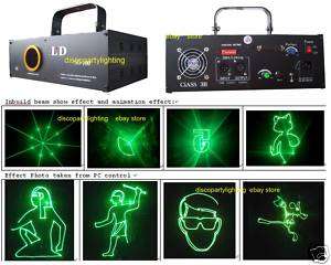 150mw green cartoon animated dj laser show DMX / ILDA  