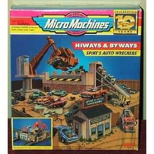   Auto Wreckers Micro Machines Hiways & Byways Playset: Toys & Games