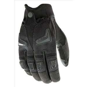  Joe Rocket Hybrid Gloves   Large/Black/Black Automotive