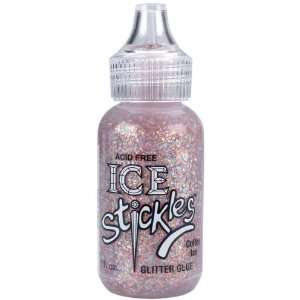  Ice Stickles Glitter Glue 1 Ounce Coffee Ice: Home 
