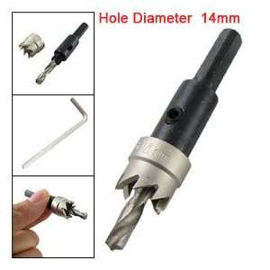  Metal Hex Wrench Twist Drill Bit 14mm Hole Saw Tool: Home 