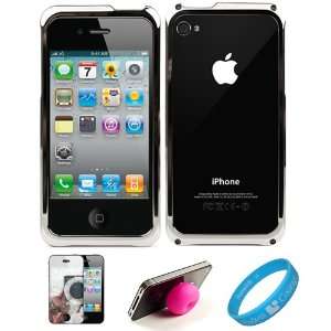  Extra Durable Chrome Coating Metal Bumper for Apple iPhone 