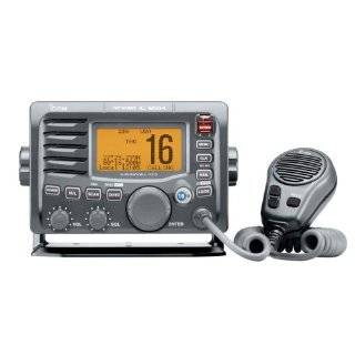  Icom IC M504 Fixed Mount Marine VHF Radio (Grey) Car 