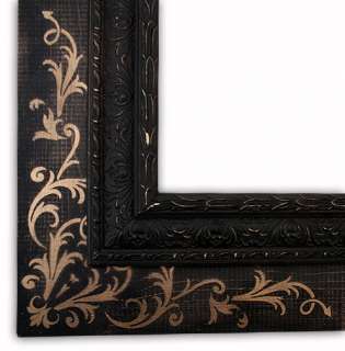 Marseilles Black Picture Frame Solid Wood  