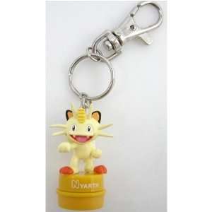  Pokemon Stamper Keychain   Meowth (Japanese Import) Toys & Games