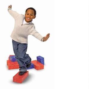  Melissa Doug   Deluxe Jumbo Cardboard Blocks: Toys & Games