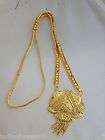   BOLLYWOOD GOLD PLATED DESIGNER MANGALSUTRA CHAIN MALA NECKLACE 28 INCH