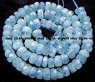 AAA IOLITE FACETED RONDELLE BEADS 1 2 STRDS 4MM 22  