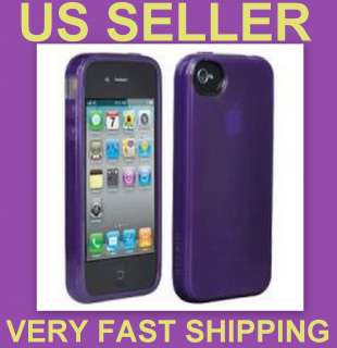 iPhone 4/4S Belkin High Gloss Silicone Cover PURPLE  