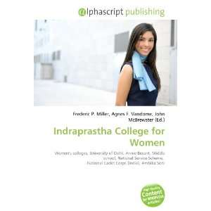  Indraprastha College for Women (9786132910585) Books