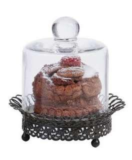 Cupcake Holder with Glass Cover  