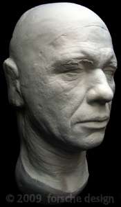 Charles Bronson Life Mask Cast Bust  