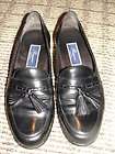 Mens Bragano Cole Haan Black Leather Tassel Loafers Shoes, Size 9.5 M