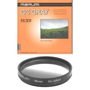  Marumi 55mm 55 Grad Graduated Gray Grey Filter Japan 