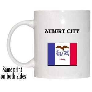    US State Flag   ALBERT CITY, Iowa (IA) Mug: Everything Else