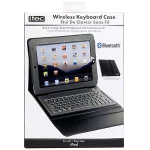   iPad. IPAD LEATHER CASE W/STAND AND PORTABLE (ROLL UP) KEYBOARD AV ACC