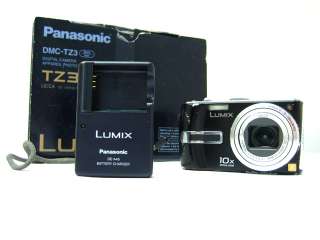 Panasonic Lumix DMC TZ3K 7.2MP Digital Camera 10x Optical Image 