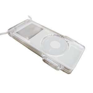 PE Plastic iPod Nano Crystal Case, Color: Clear. Compatible with iPod 