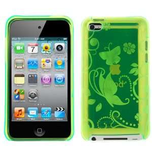  GTMax Green Secret Garden Gel Cover Case for Apple iPod 