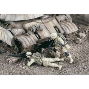  US Machine Gun Team Iraq 2 Figures 1 35 Verlinden Toys 
