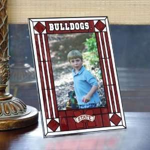  Mississippi State Bulldogs Art Glass Picture Frame: Sports 
