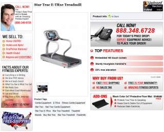 Star Trac E TRxe Treadmill   Brand New   Make Any Offer!!  