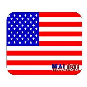  US Flag   Malibu, California (CA) Mouse Pad Everything 