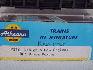 Kar Line #238 HO 40 Boxcar Lehigh New England LNE #8705  