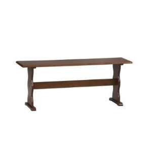  Linon Home Decor Products Chelsea Walnut Bench: Patio 