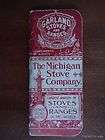 Antique Garland Stoves Ranged Michigan Stove Company Advertising 