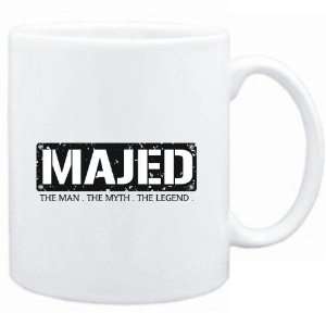 Mug White  Majed  THE MAN   THE MYTH   THE LEGEND  Male Names 