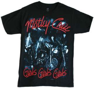 Motley Crue   Girls Girls Girls T Shirt  