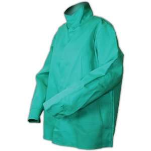 Magid 15306XL Flame Resistant Cotton Arc Resistant Jacket, 6XL, Green 