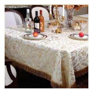    WH 10 Luxury Damask Design 60 X 180 Tablecloth