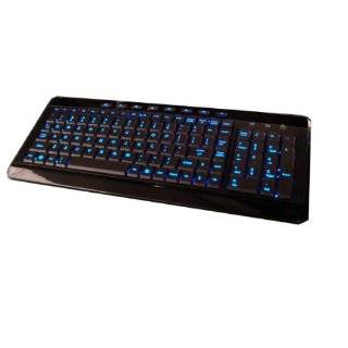 Black LED Lighted Keyboard W 9868BK USB by Anyware