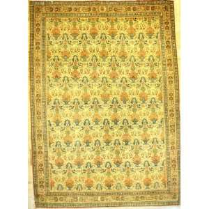  4x6 Hand Knotted Tehran Persian Rug   49x68: Home 