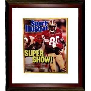 Jerry Rice Autographed/Hand Signed San Francisco 49ers SI Cover 16x20 