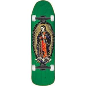  Santa Cruz Jessee Guadalupe Green Skateboard   9.9x31.8 w 