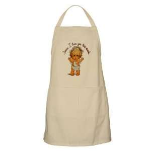  Apron Khaki Jesus I Love You This Much Angel: Everything 