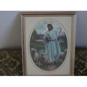  Classic CHRIST JESUS AS THE GOOD SHEPHERD Framed Print (JP 
