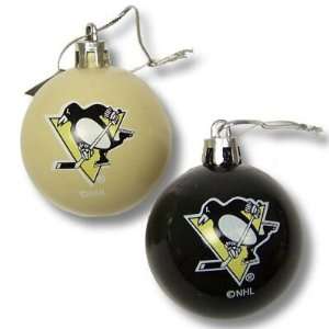  PITTSBURGH PENGUINS OFFICIAL CHRISTMAS BALL ORNAMENTS (12 