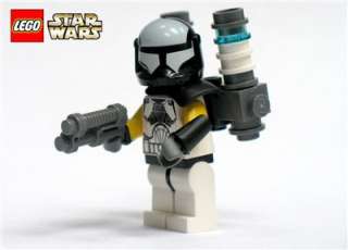 Lego Star Wars Custom Clone Commander Scorch Minifig!! ROTS Brand New 