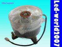 100W High Power LED Cooling Fan Aluminium Heatsink  