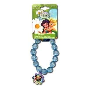   Fairies Faceted Beaded Bracelet with Plastic Charm: Toys & Games