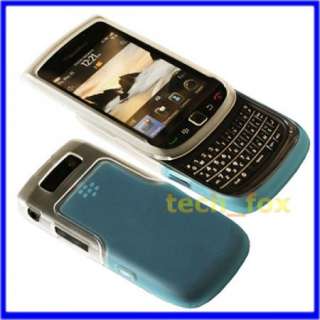   Blackberry Torch 9800 9810 PC Gel Cover Skin Case + Screen Protector