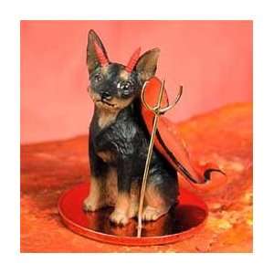    Miniature Pinscher Little Devil Dog Figurine: Home & Kitchen