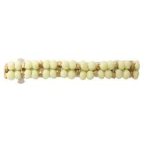  Lisbeth Dahl Mint, Gold, and Pearl Hairclip
