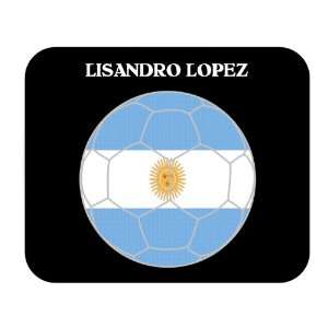  Lisandro Lopez (Argentina) Soccer Mouse Pad Everything 