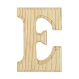  Juma Farms Wood Letters 6 Letter E LETTER E; 6 Items 